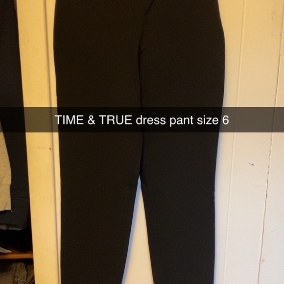 Time and Tru Pants - Time and Tru Black Dress Pants